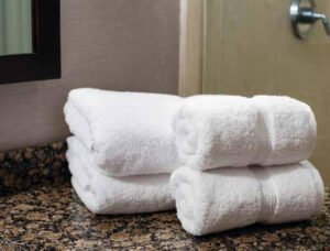 Thomaston Mills Towels 22x34 Bath Mat White